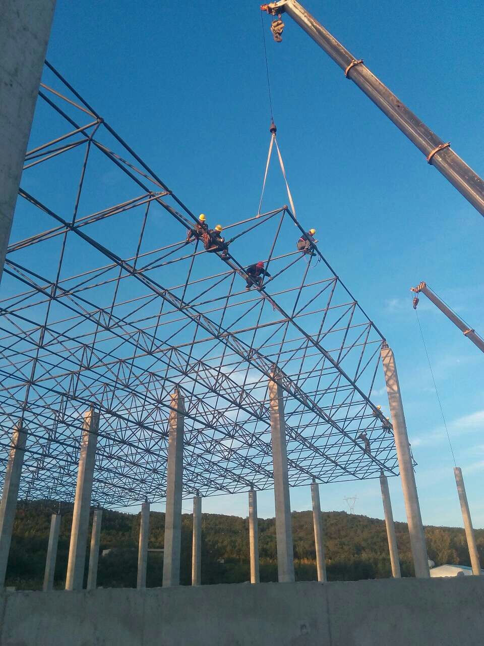 阿城汪清物流园网架